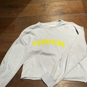 Spiritual gangster cropped crewneck